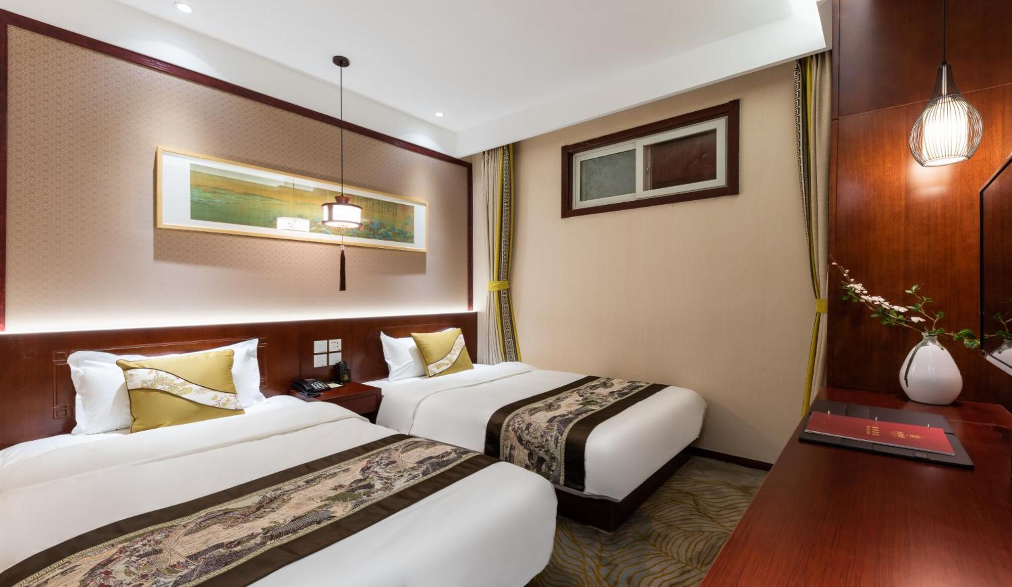 Chinese Culture Boutique Hotel-Tangfu,Traditional Chinese Theme,Heart Of Beijing,Near Forbidden City,Tiananmen Square,Hutongs,Metro Access,Free Coffee,Tea,Laundry المظهر الخارجي الصورة