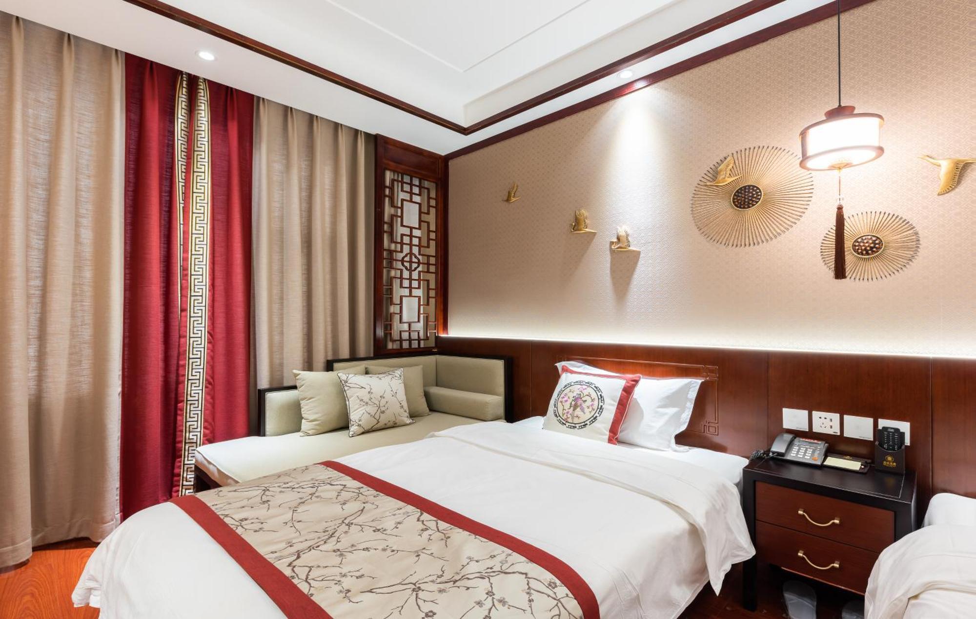 Chinese Culture Boutique Hotel-Tangfu,Traditional Chinese Theme,Heart Of Beijing,Near Forbidden City,Tiananmen Square,Hutongs,Metro Access,Free Coffee,Tea,Laundry المظهر الخارجي الصورة